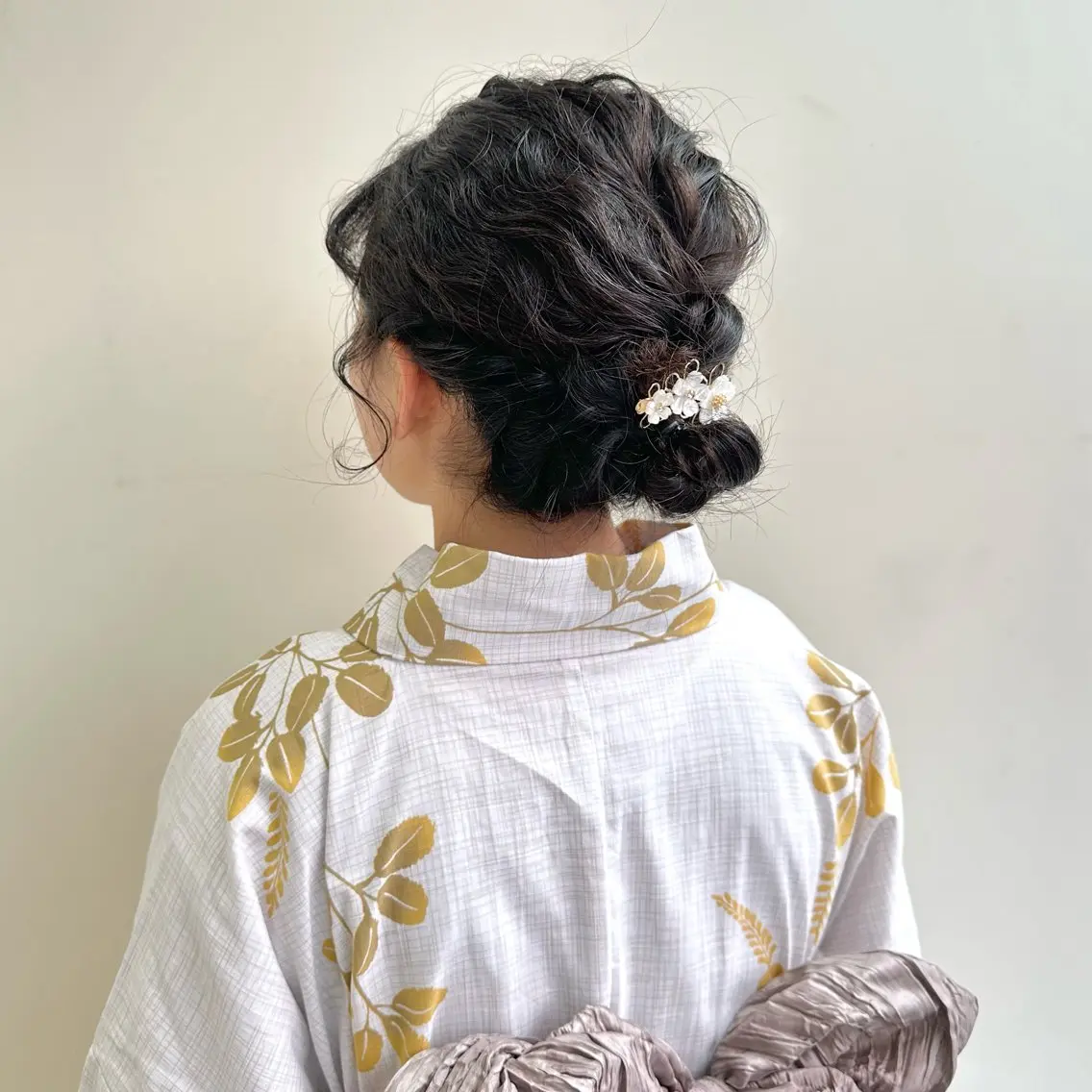 ミディアム パーマ ヘアアレンジ ミディアムパーマ 原宿/韓国ボブ /くびれボブ/優希のヘアスタイル