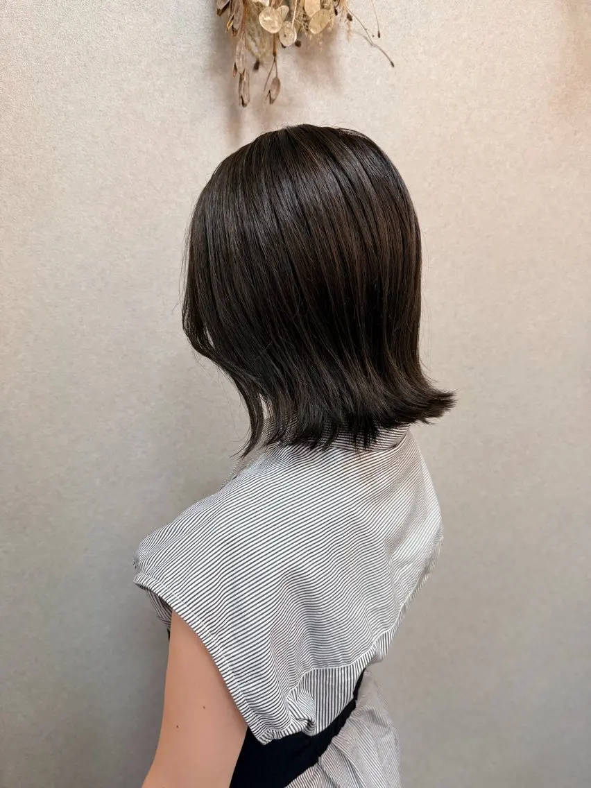 ミディアム カラー ヘアアレンジ カット ヘアカラー トリートメント 似合わせ×店長 🍊Raimu🍊のヘアスタイル
