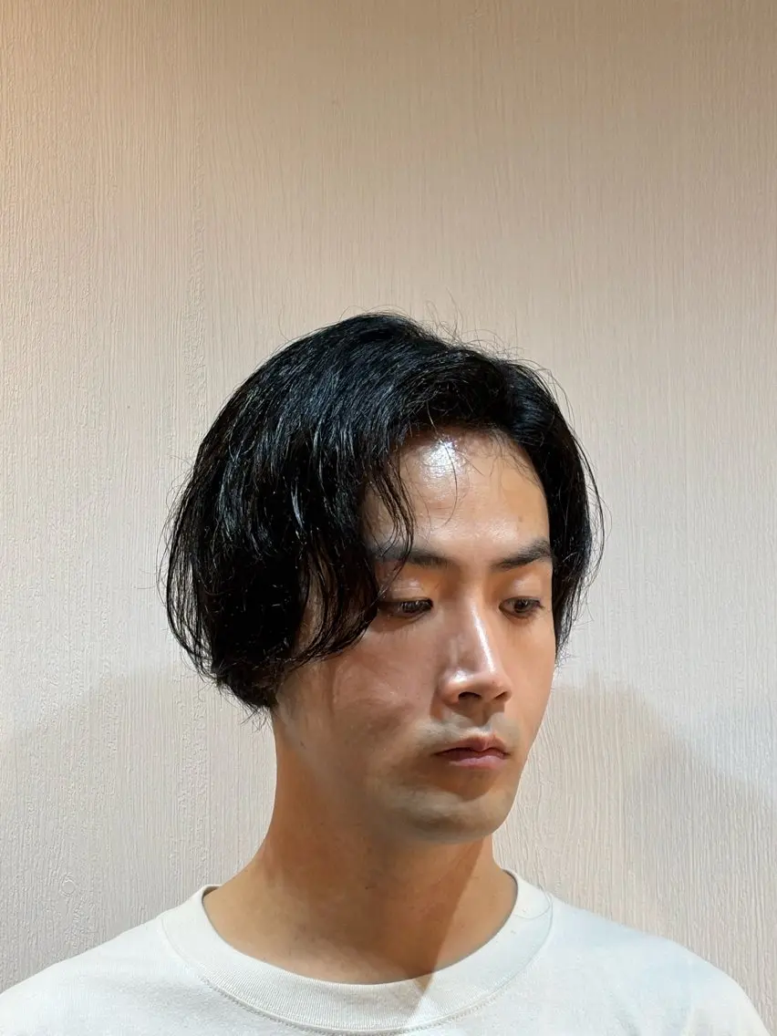 ミディアム ミディアムパーマ 柴原  大喜 ⭐️モデル募集中⭐️のヘアスタイル