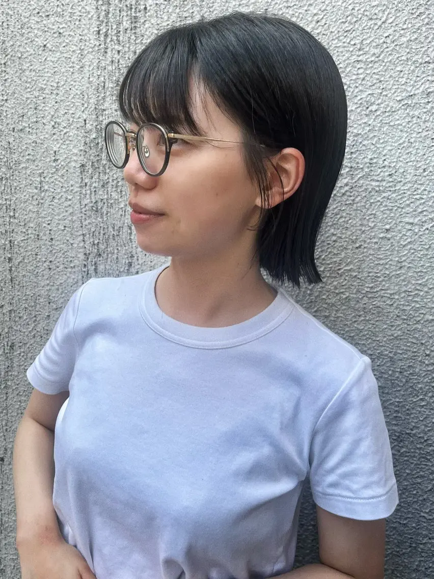 ショート ボブ 田畑 優希のヘアスタイル