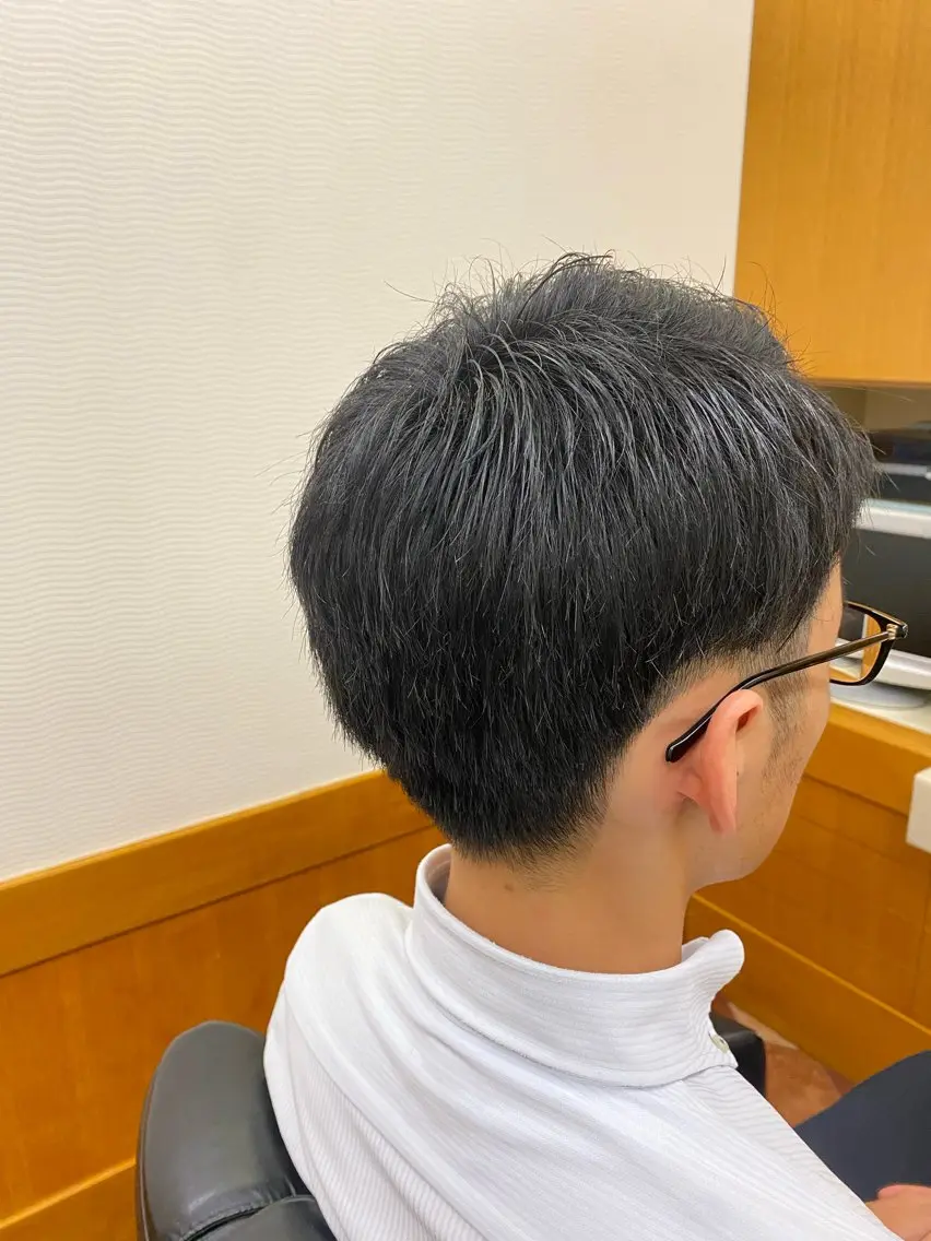 ショート メンズ 森　敦生👑 メンズカット＆パーマのヘアスタイル