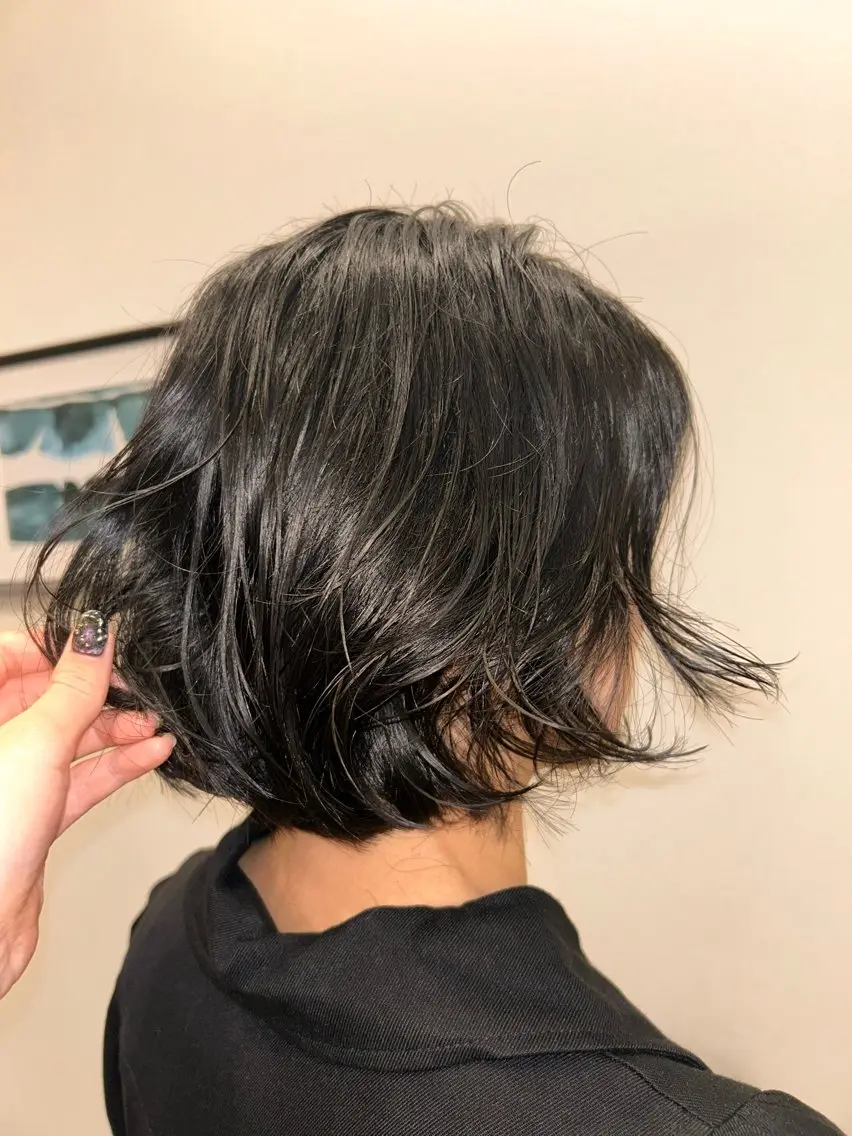 ショート ショートヘア 無料カットカラー/ モデル募集💈市川春のヘアスタイル