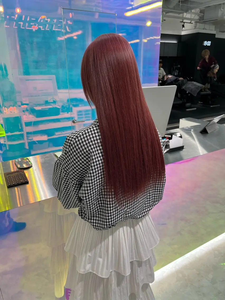 ロング カラー ヘアカラー トレンドレイヤー No.1/KOHEIのヘアスタイル