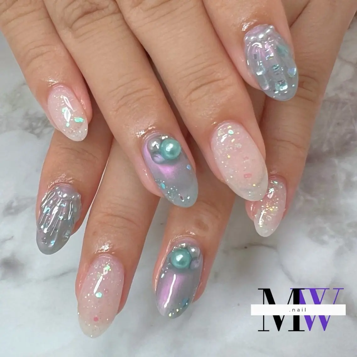 ネイル ハンドネイル MW .nailのネイルデザイン