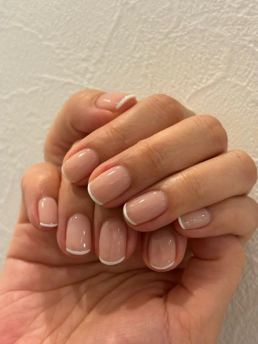 ネイル フレンチネイル ハンドネイル Ann nailのネイルデザイン