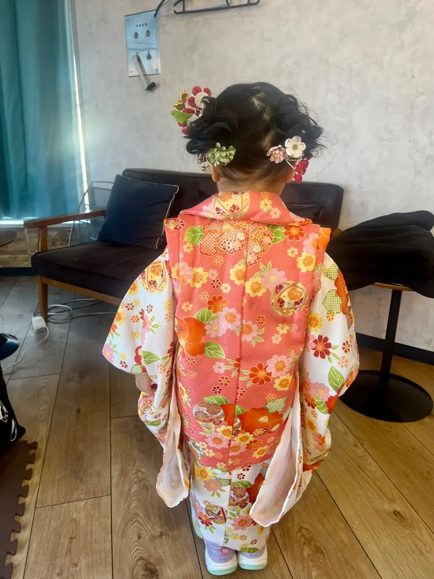 ヘアアレンジ キッズ AnitoRai かおるのヘアスタイル