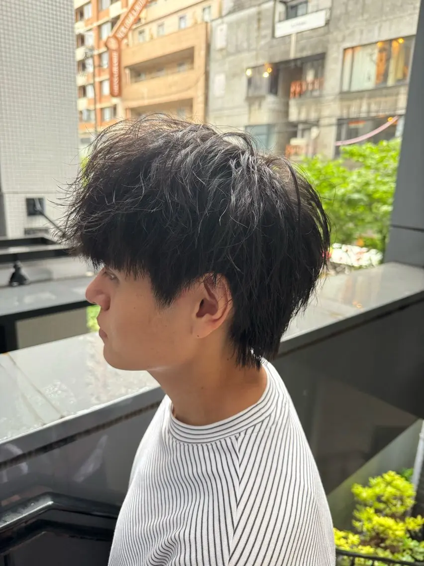 メンズ カット ヘッドスパ 河野 悠のヘアスタイル