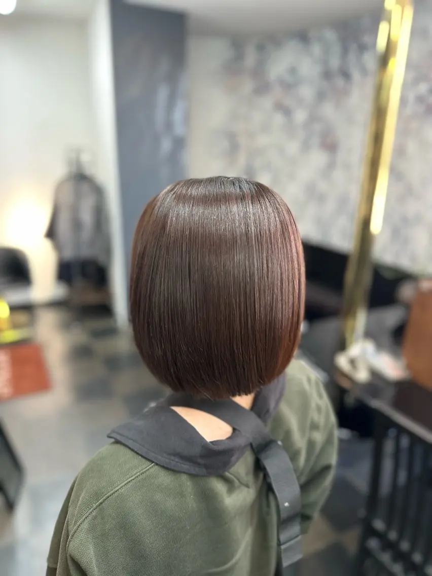 レディースボブ限定カットの写真