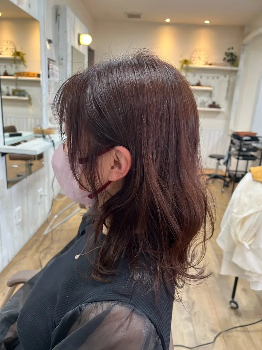 セミロング kokua hair design/大西のヘアスタイル