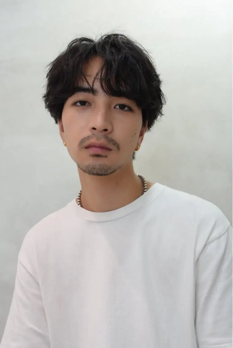 パーマ メンズ メンズパーマ カット パーマ 韓国風シャドウパーマ /特化廣田歩のヘアスタイル