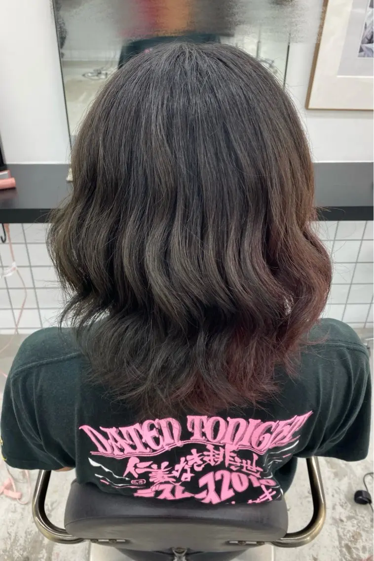 ミディアム カラー メンズ JILL🌟 せいゆのヘアスタイル
