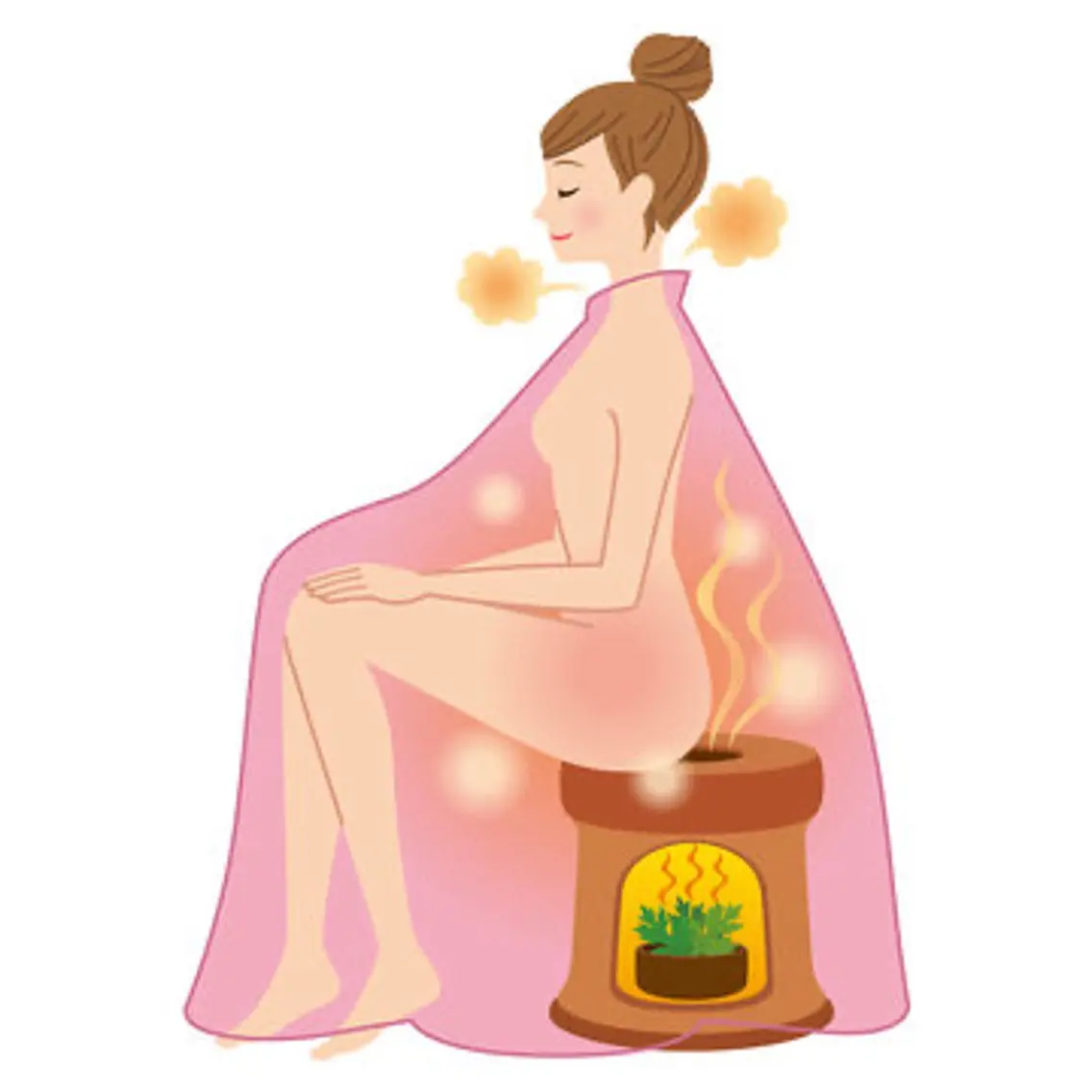(女性)《夏バテ・冷え・肌荒れ…夏の不調に座るだけケア》温活よもぎ蒸し(30分) ¥3000の写真