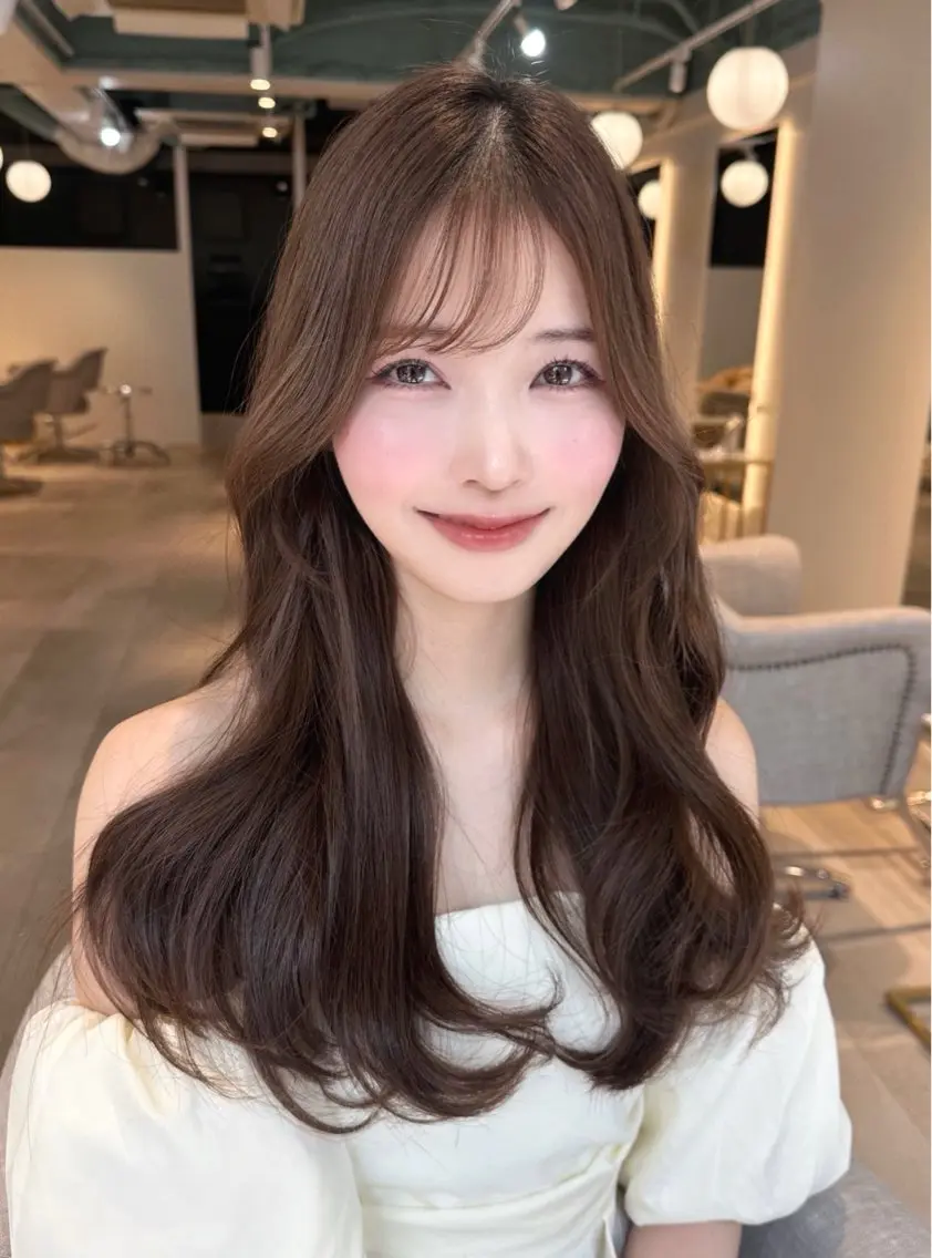 セミロング ケアカラー 髪質改善 ヘアカラー トリートメント ヘアセット 佐藤景流/自由が丘で 叶う髪質改善/メンズのヘアスタイル
