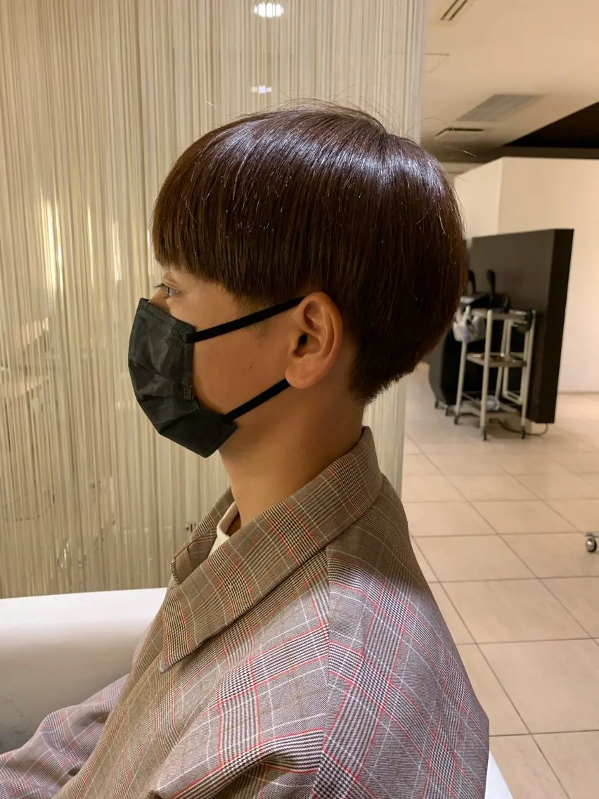 メンズ マッシュ カトウ ヒロナミのヘアスタイル
