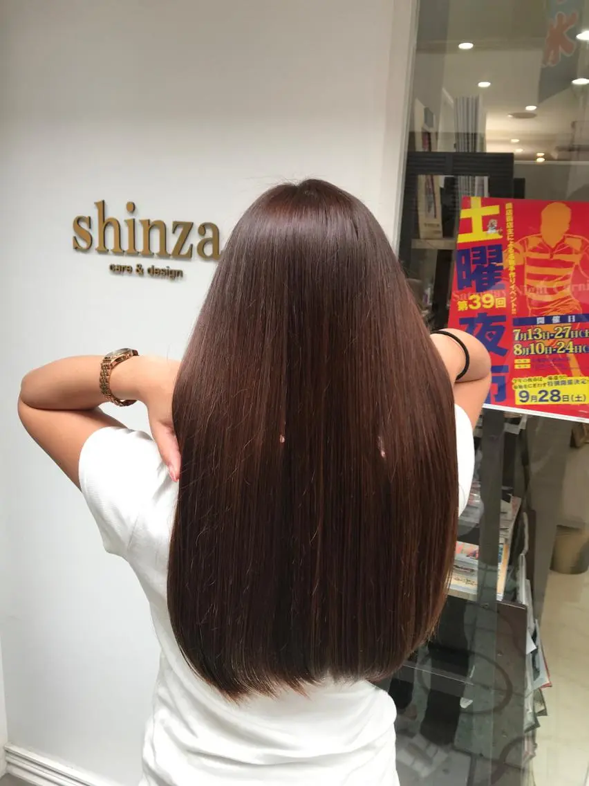 極上のヘアへ✨✂️カット✂️+スロウカラー+ミネラル電子トリートメント+プレミアムトリートメント✨の写真