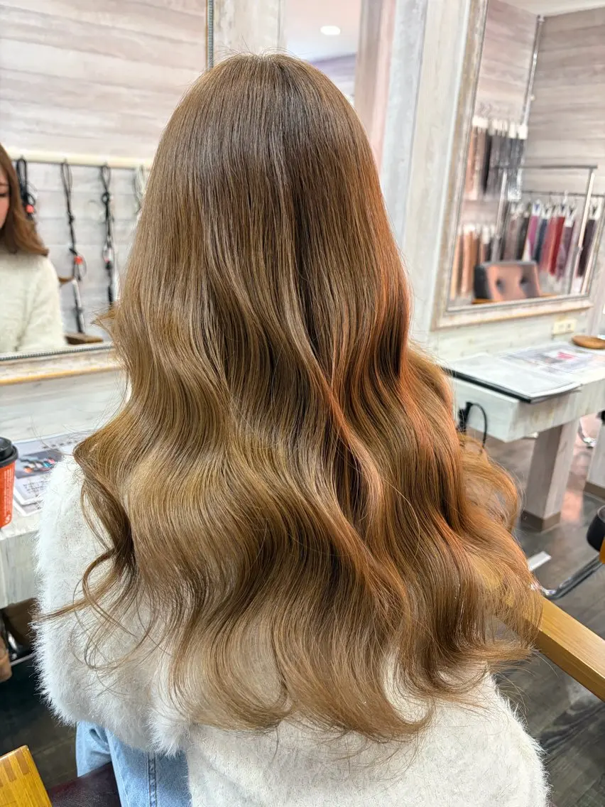 ロング カラー . misakiのヘアスタイル