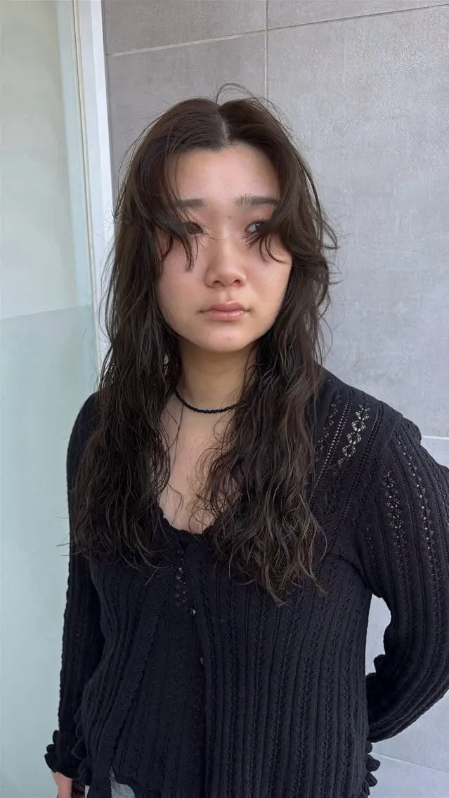 【色落ちまで可愛い🤎】艶感color+高保湿ケア付きの写真