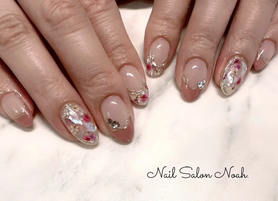 ネイル 持ち込み ハンドネイル Nail Salon Noah.のネイルデザイン