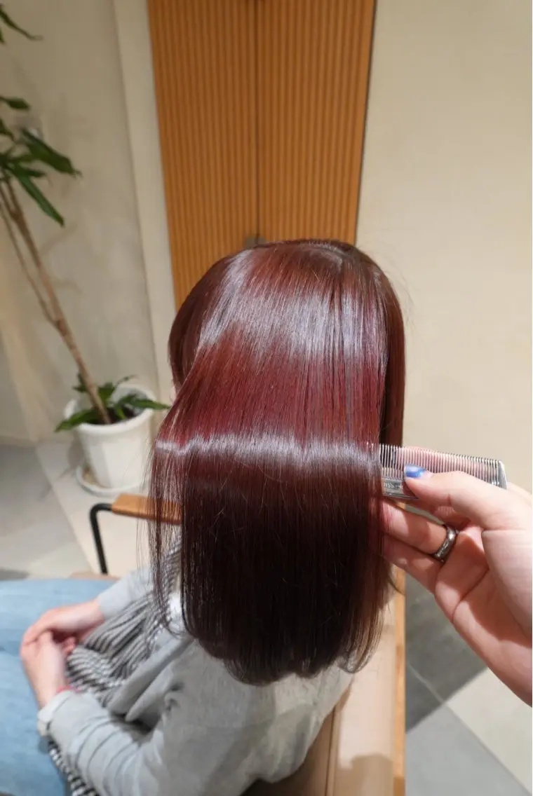 ロング カラー ヘアカラー トリートメント 野里 来希のヘアスタイル