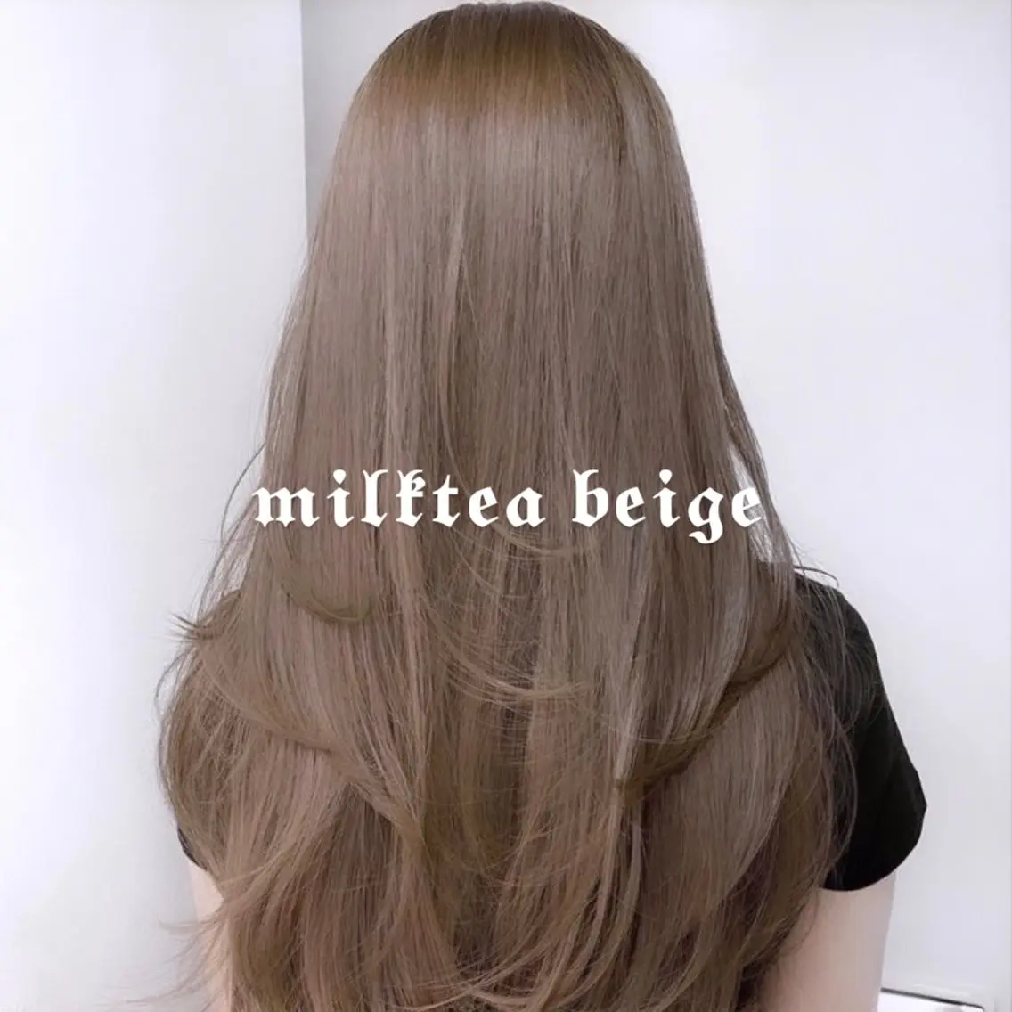 ロング カラー ヘアカラー トリートメント YUIKA☆髪質改善 小顔カット艶カラーのヘアスタイル