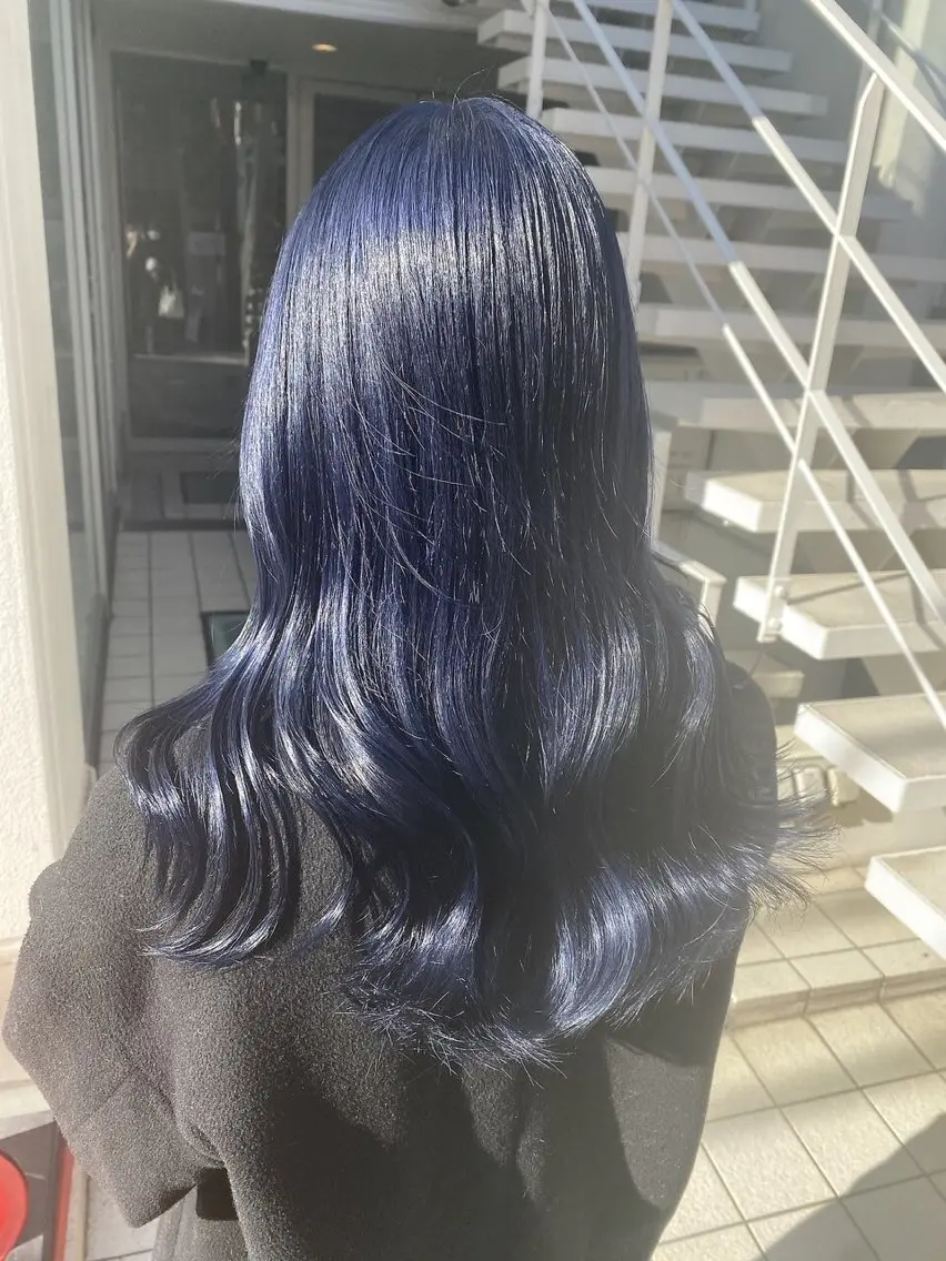 ロング カラー ヘアカラー トリートメント ヘアセット 透明感カラー/ kazusaのヘアスタイル