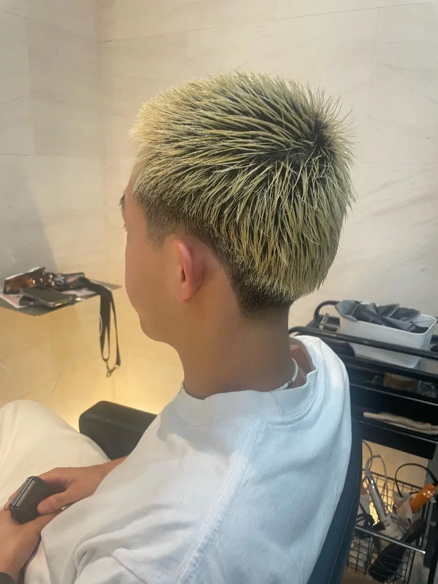 メンズ 神谷 幸明のヘアスタイル