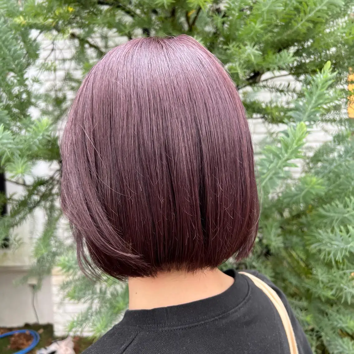 ショート カラー ブリーチ 透明感カラー バイオレットカラー 鹿児島美容室 NATSUKIのヘアスタイル