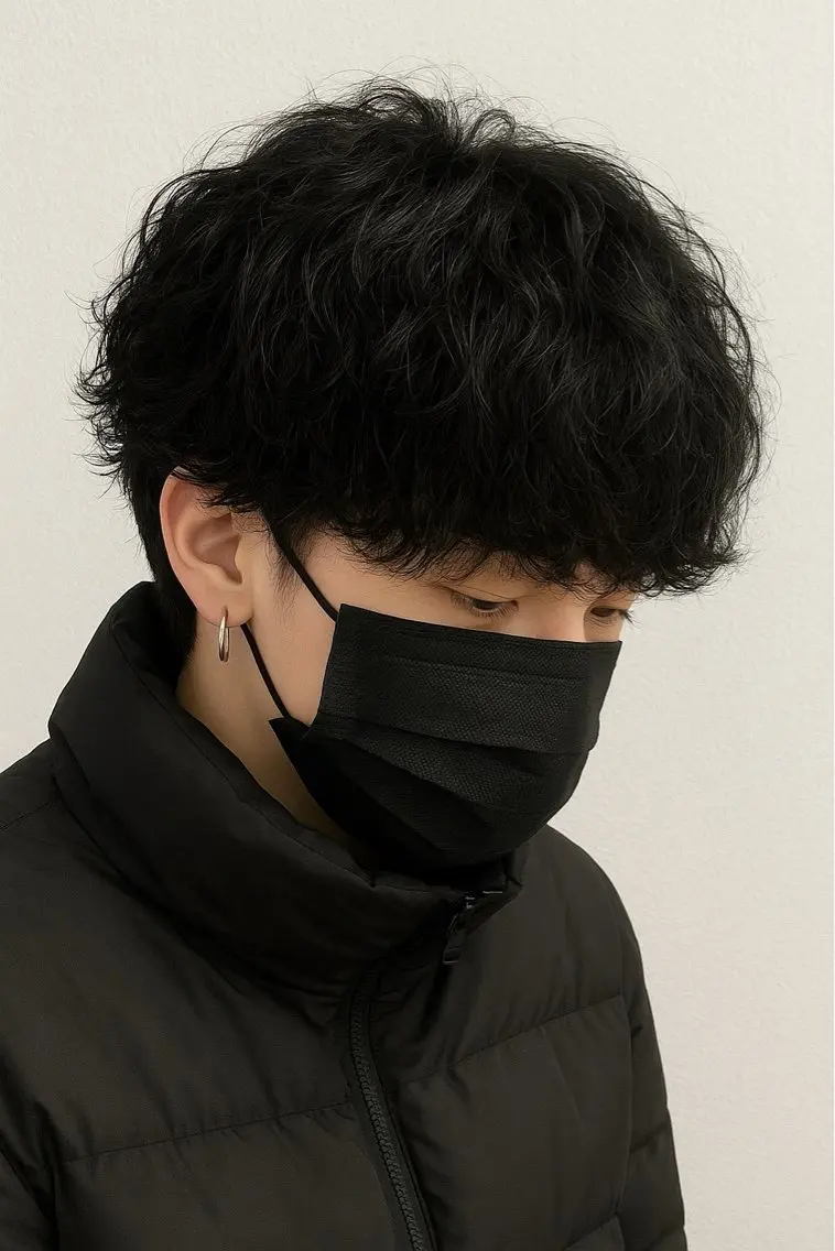パーマ メンズ カット パーマ ⭐️REN ⭐️のヘアスタイル