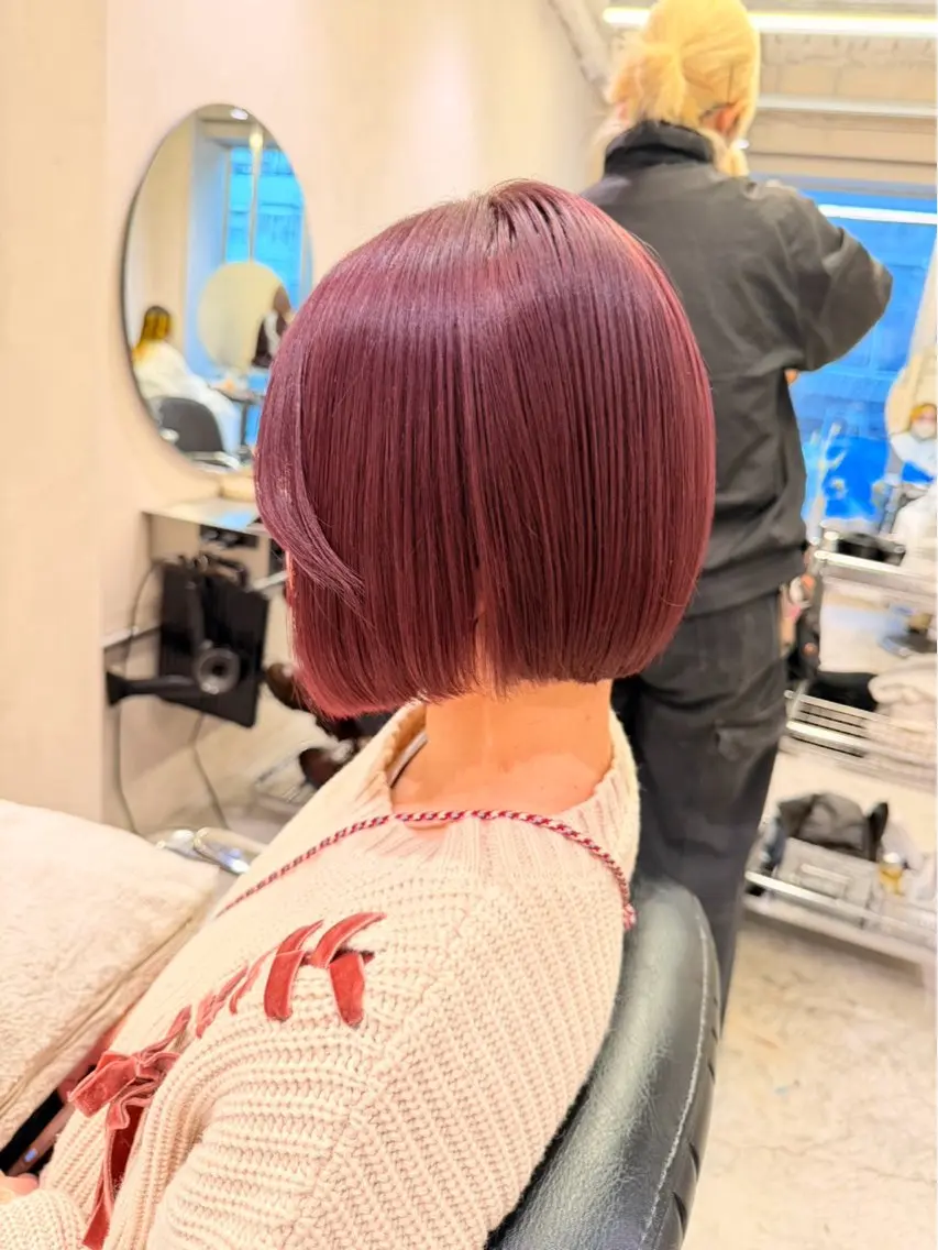 ショート ヘアカラー トリートメント HERMITAGE/ chihiroのヘアスタイル