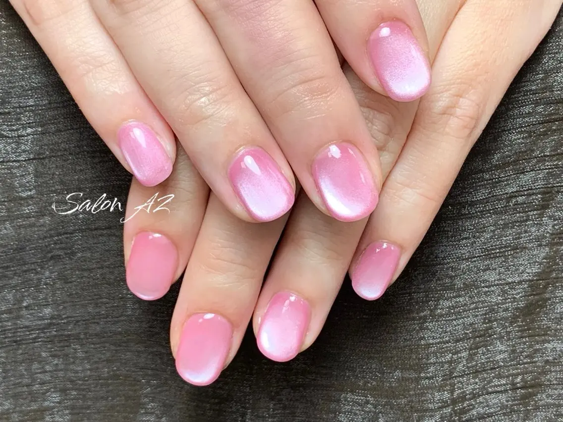 ネイル アートネイル フットネイル フレンチネイル マグネットネイル 持ち込み ハンドネイル salon AZのネイルデザイン