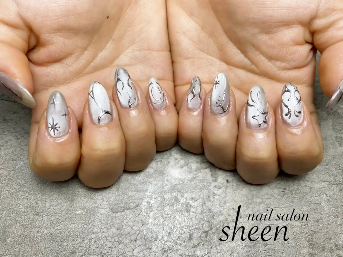 ネイル ハンドネイル ネイルサロン sheenのネイルデザイン