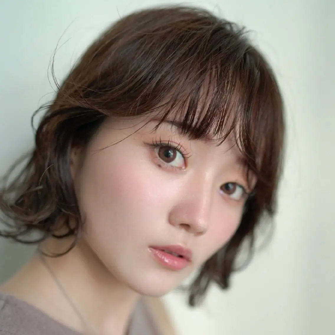 ミディアム 三宅 乃愛のヘアスタイル