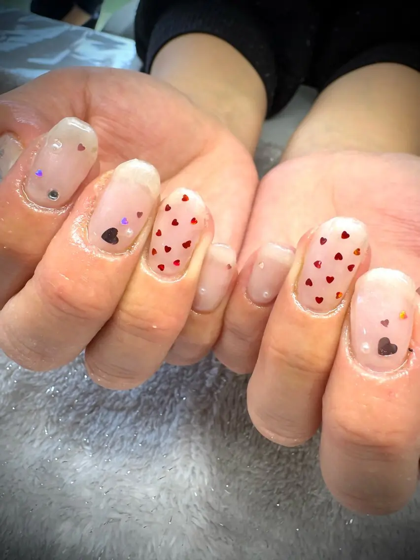 ネイル ホワイト ハンドネイル nail.s misatoのネイルデザイン