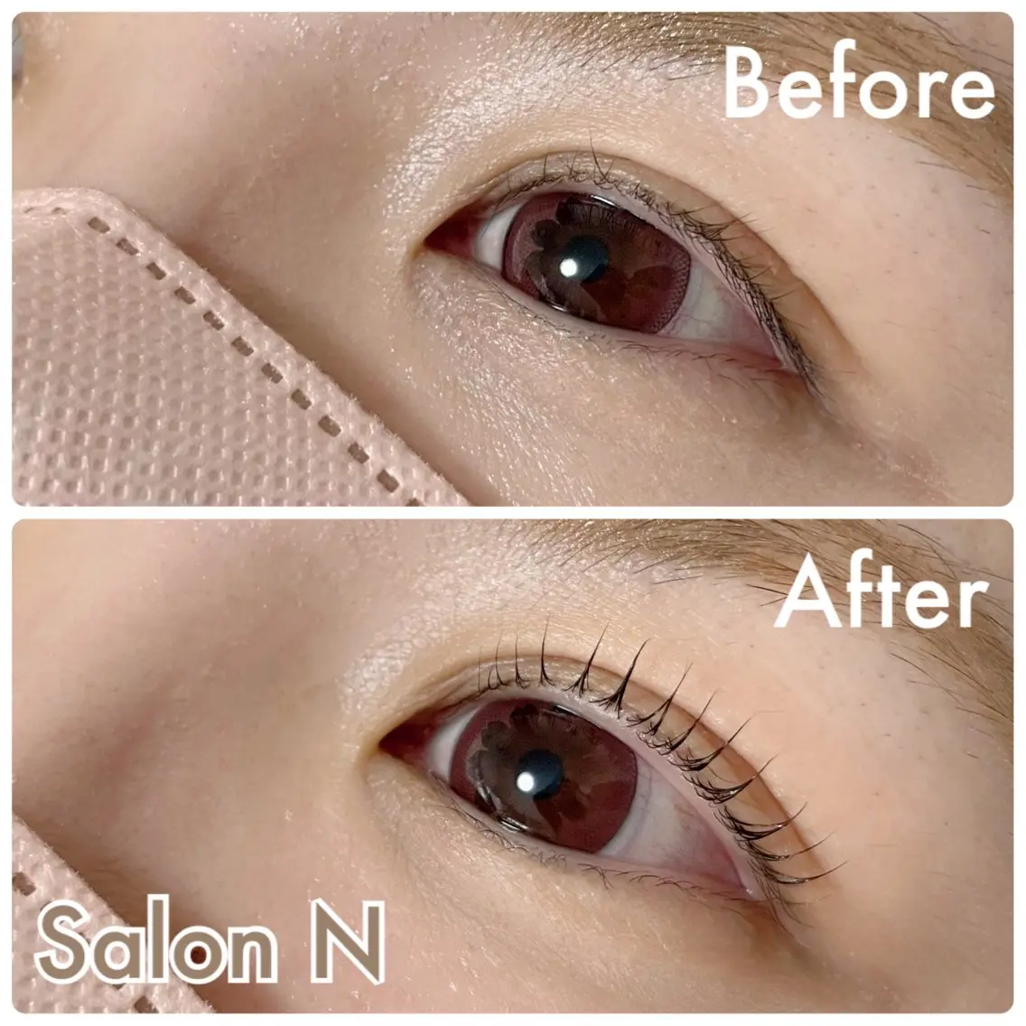マツエク・マツパ まつげパーマ 一重×まつ毛パーマ Lash  Lift Salon Nのマツエク・マツパデザイン