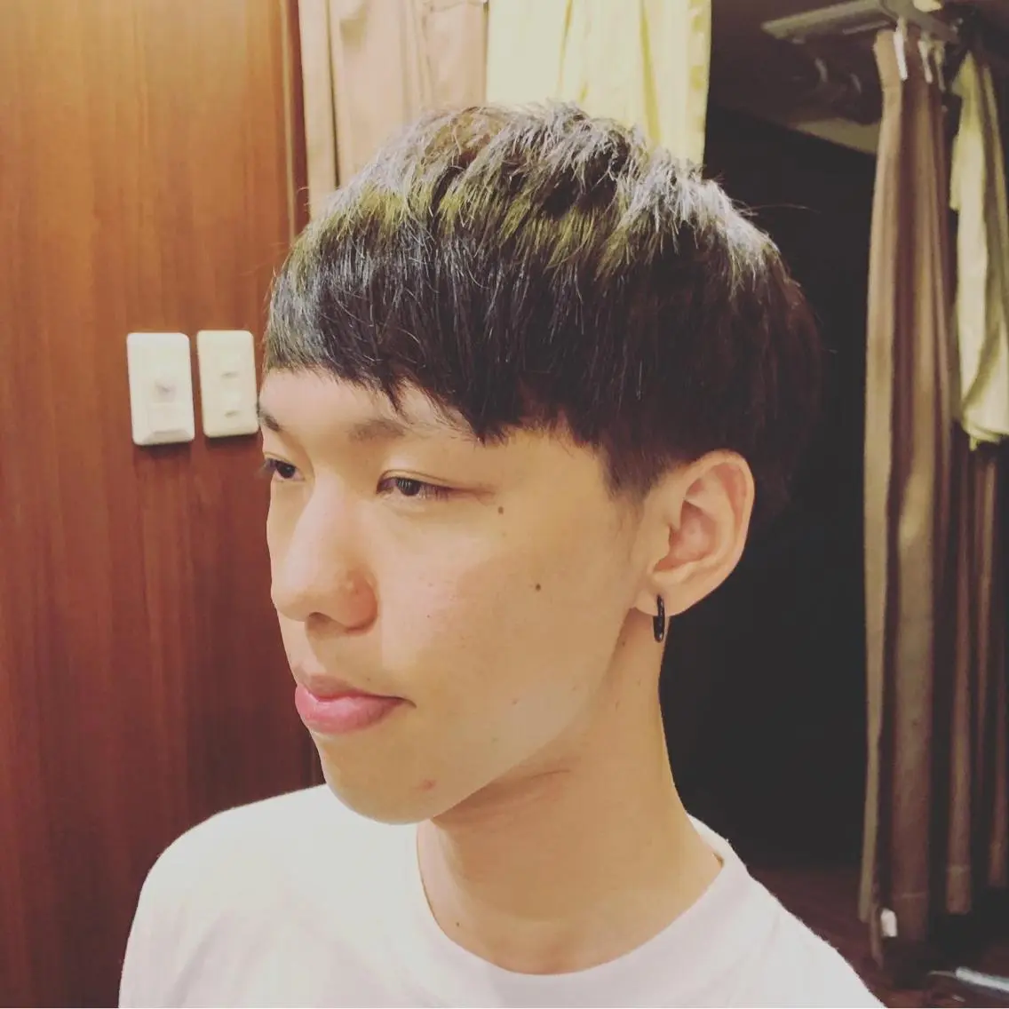 ショート カラー メンズ ひらお あおとのヘアスタイル