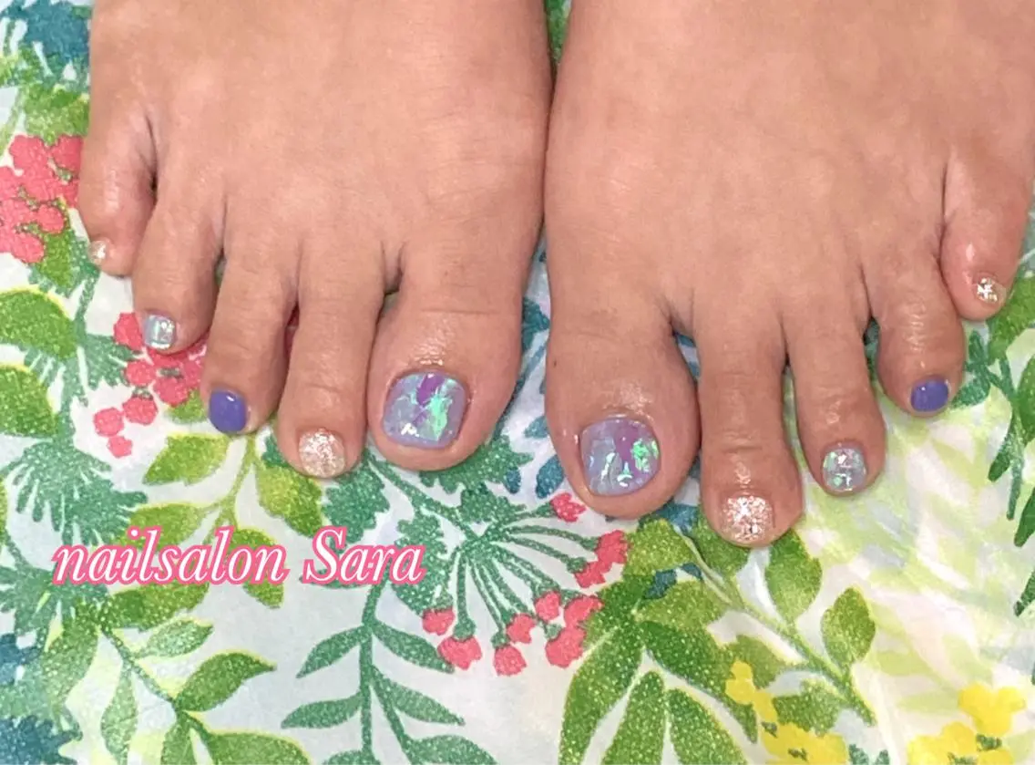 ネイル フットネイル nailsalon Saraのネイルデザイン