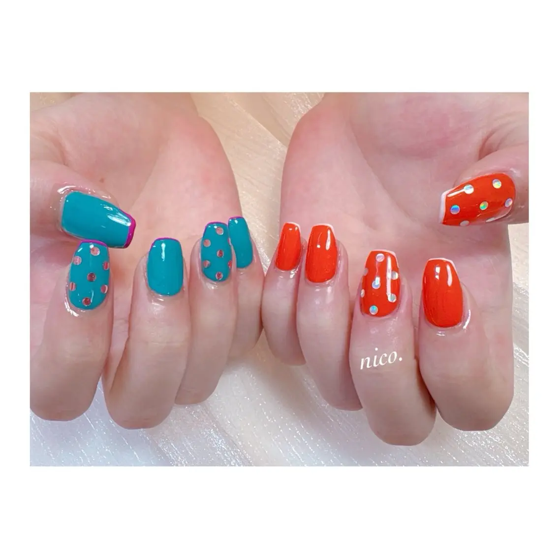ネイル ハンドネイル フットネイル nailsalon nico.のネイルデザイン