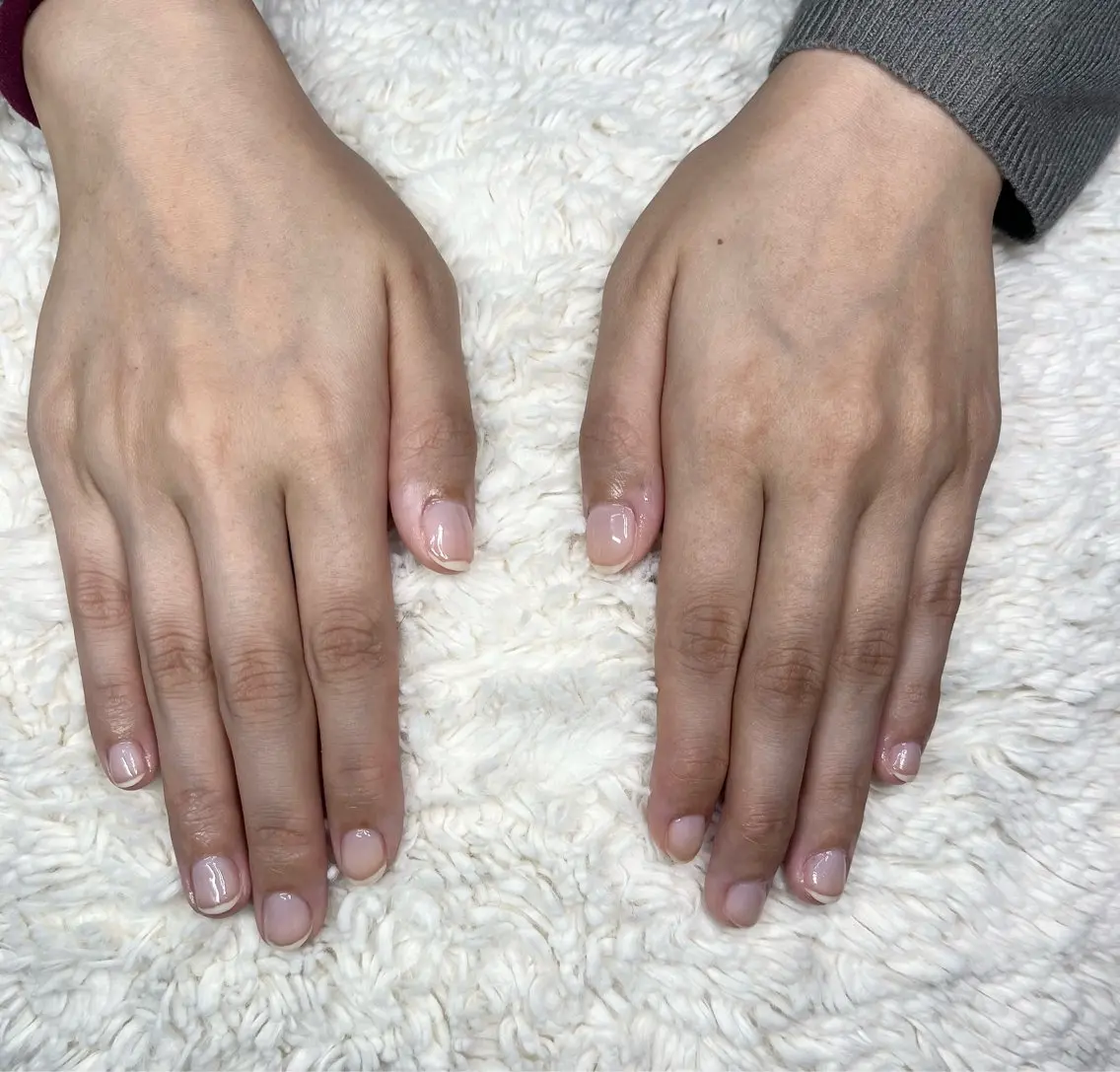 ネイル クリアネイル nailroom HARU.のネイルデザイン