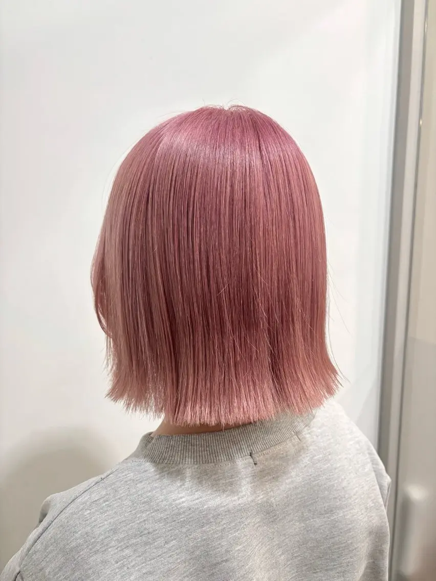 ショート カラー カット ヘアカラー たなか もえなのヘアスタイル
