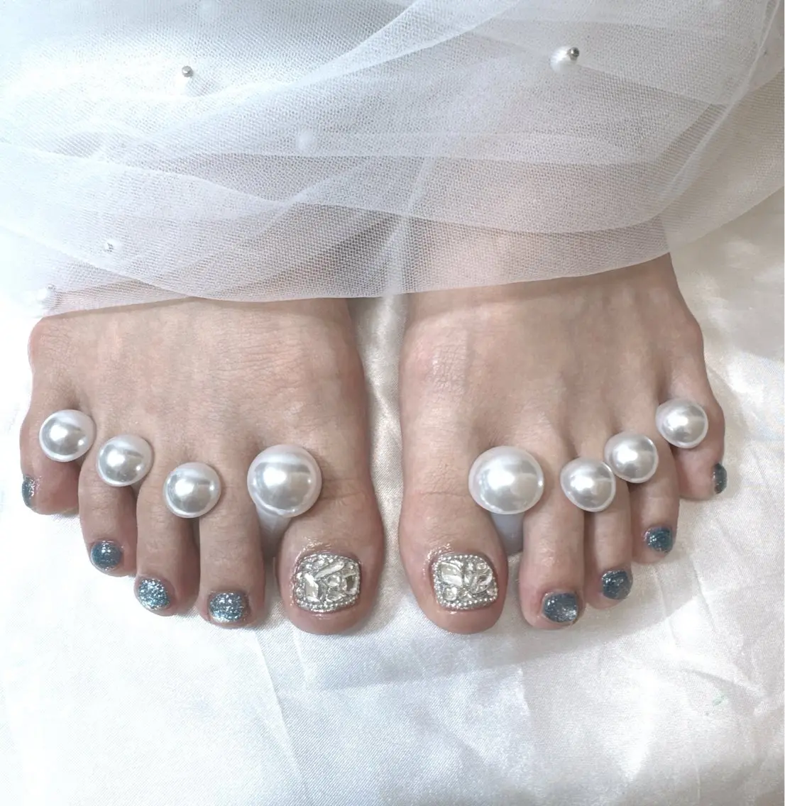 ネイル アートネイル チークネイル ドット フットネイル フレンチネイル ハンドネイル Queeens nailのネイルデザイン