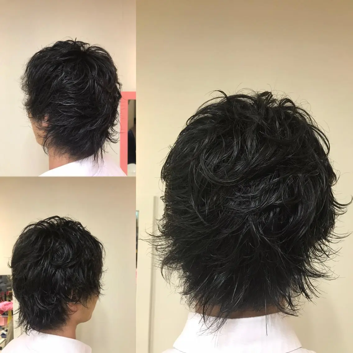 ショート パーマ メンズ 横田  尚登のヘアスタイル