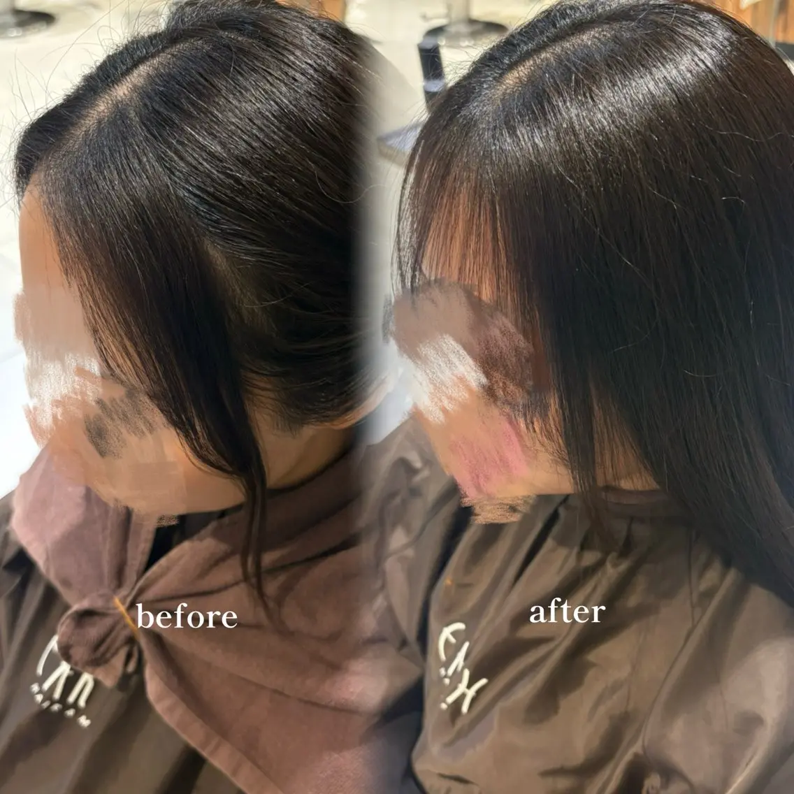 ロング 縮毛矯正 縮毛矯正 愛 里のヘアスタイル