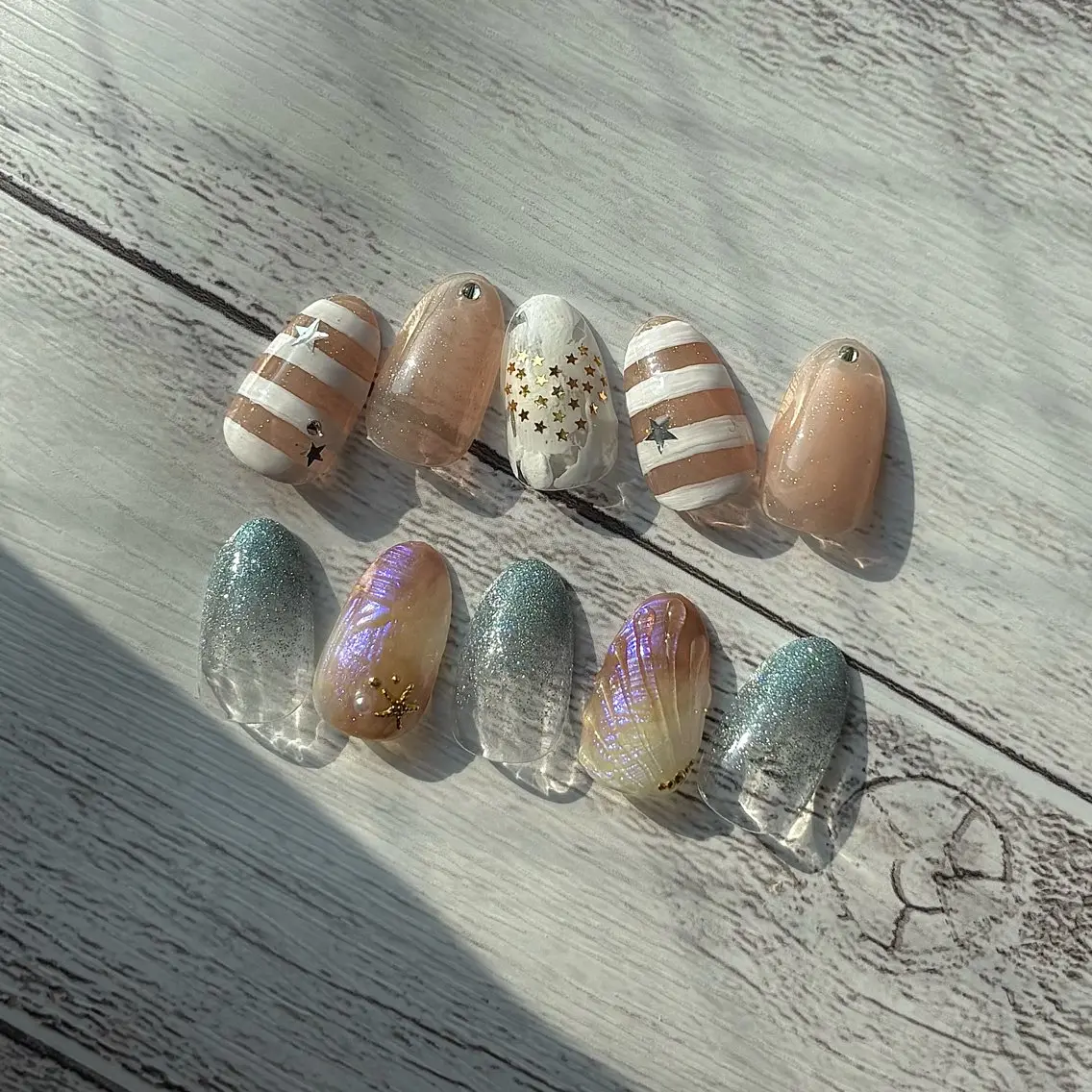 ネイル ハンドネイル Nailsalon BLOOM🌷 山崎のネイルデザイン