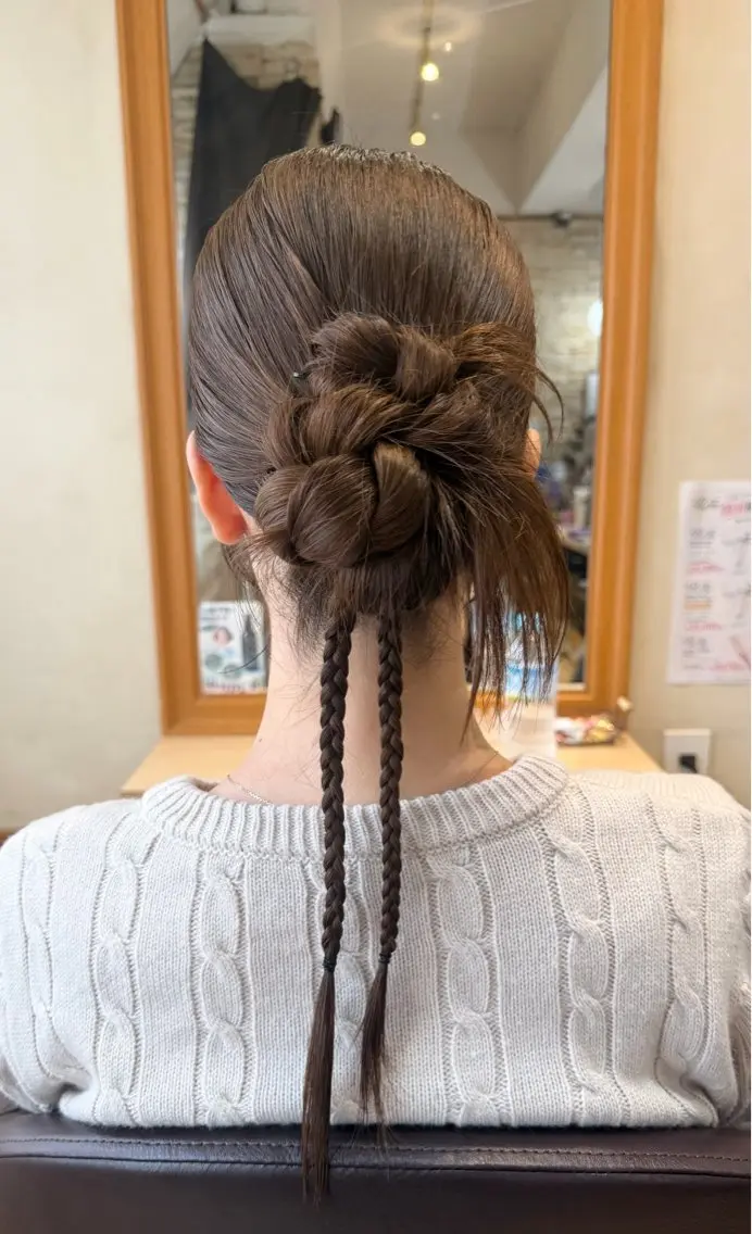 ヘアアレンジ 大谷 茉のヘアスタイル