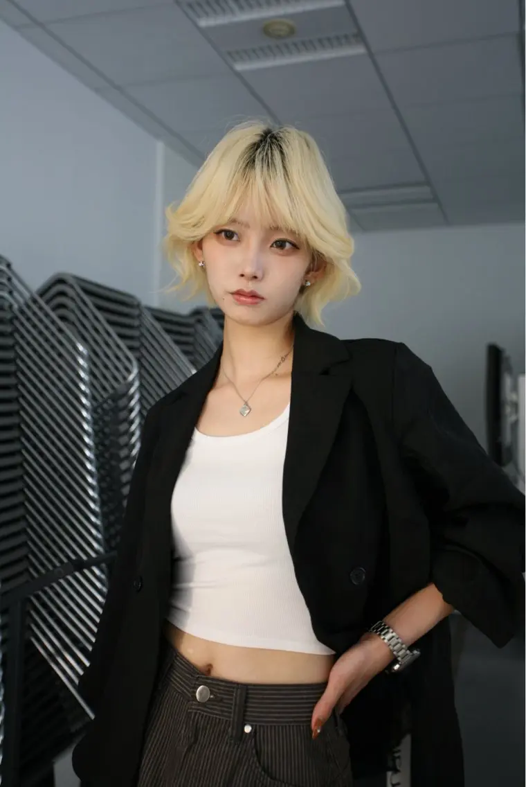 ショート 渋谷ショート、パーマ 美容師vain はるのヘアスタイル