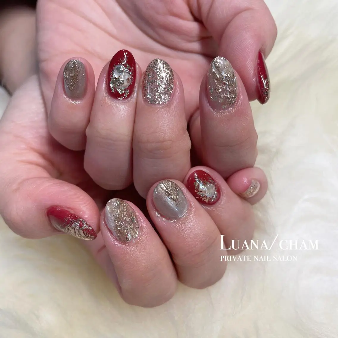 ショート ネイル ハンドネイル nail salon neigeのネイルデザイン
