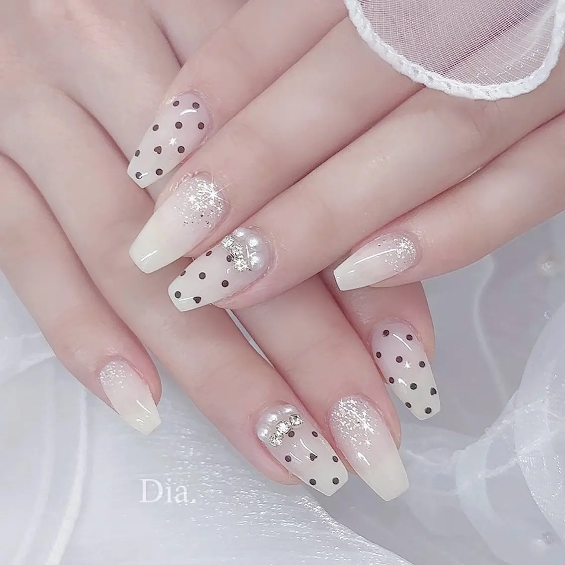 ネイル ドット ハンドネイル minori 💎Dia.のネイルデザイン