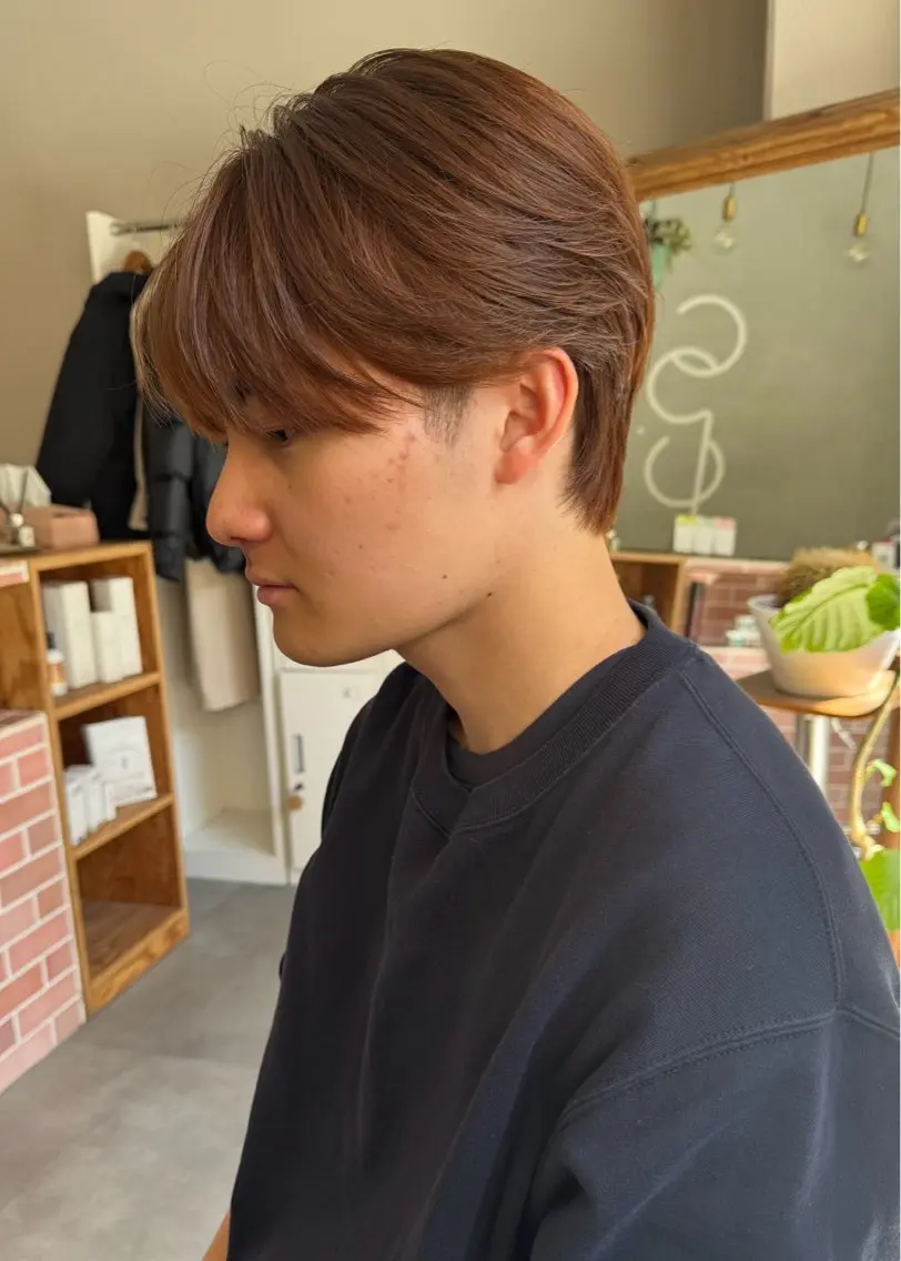 カラー メンズ カット ヘアカラー 🌙メンズカット 大阪🌙のヘアスタイル