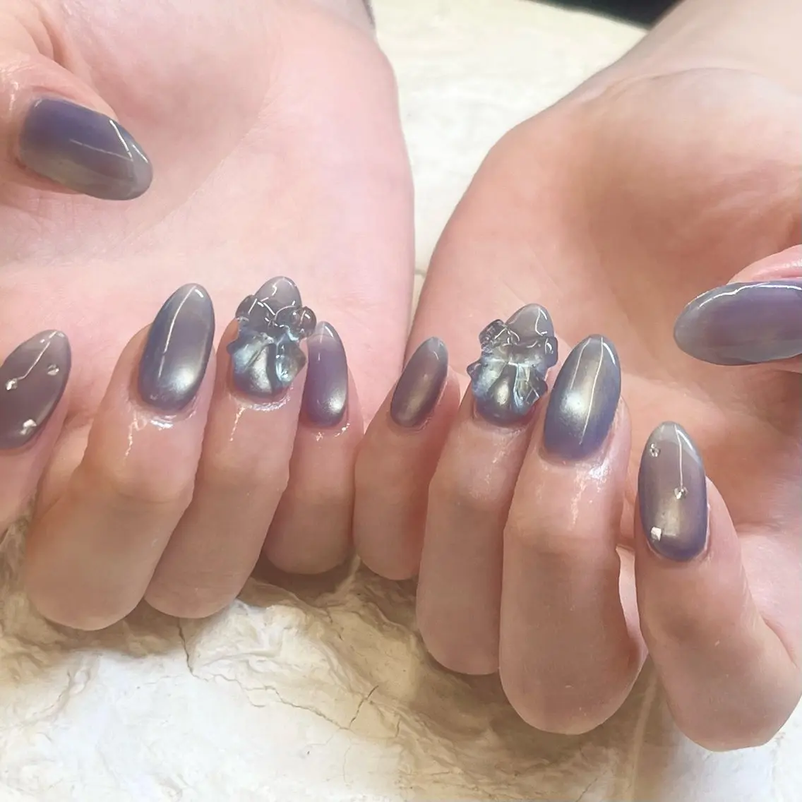ネイル ハンドネイル ෆYura Nailෆのネイルデザイン