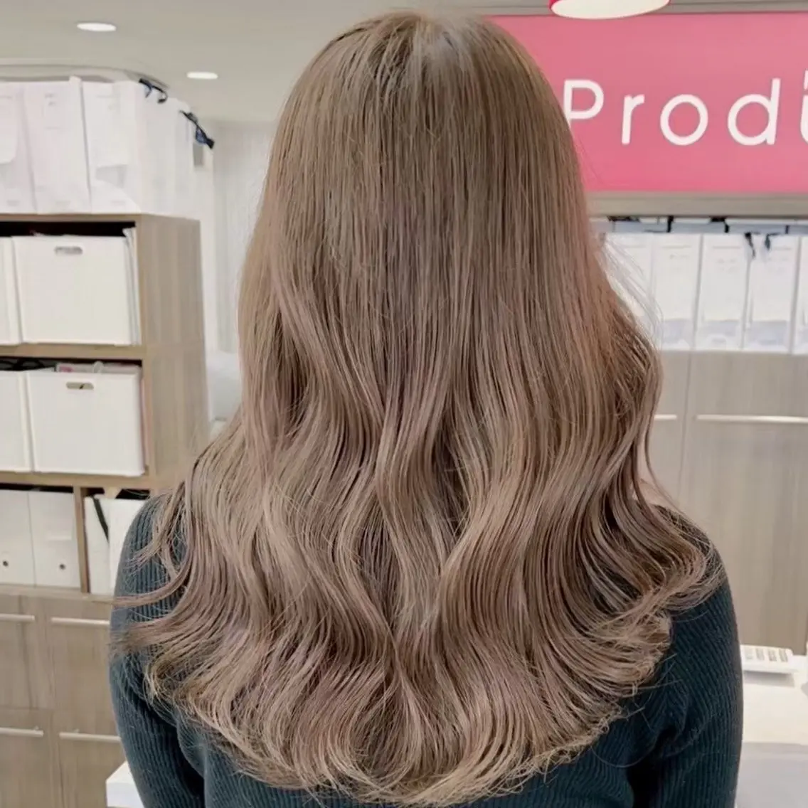 ロング カラー 縮毛矯正/ワンカラー モデル募集🫧羽夏のヘアスタイル